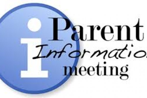 Sept. 6th Mandatory Parent Club Meeting
