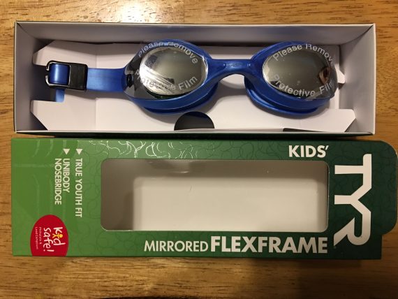 TYR Mirrored Flexframe Goggles (Kids)