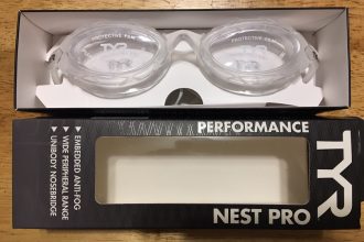 TYR Nest Pro Performance Women’s Cut Goggles (Clear)