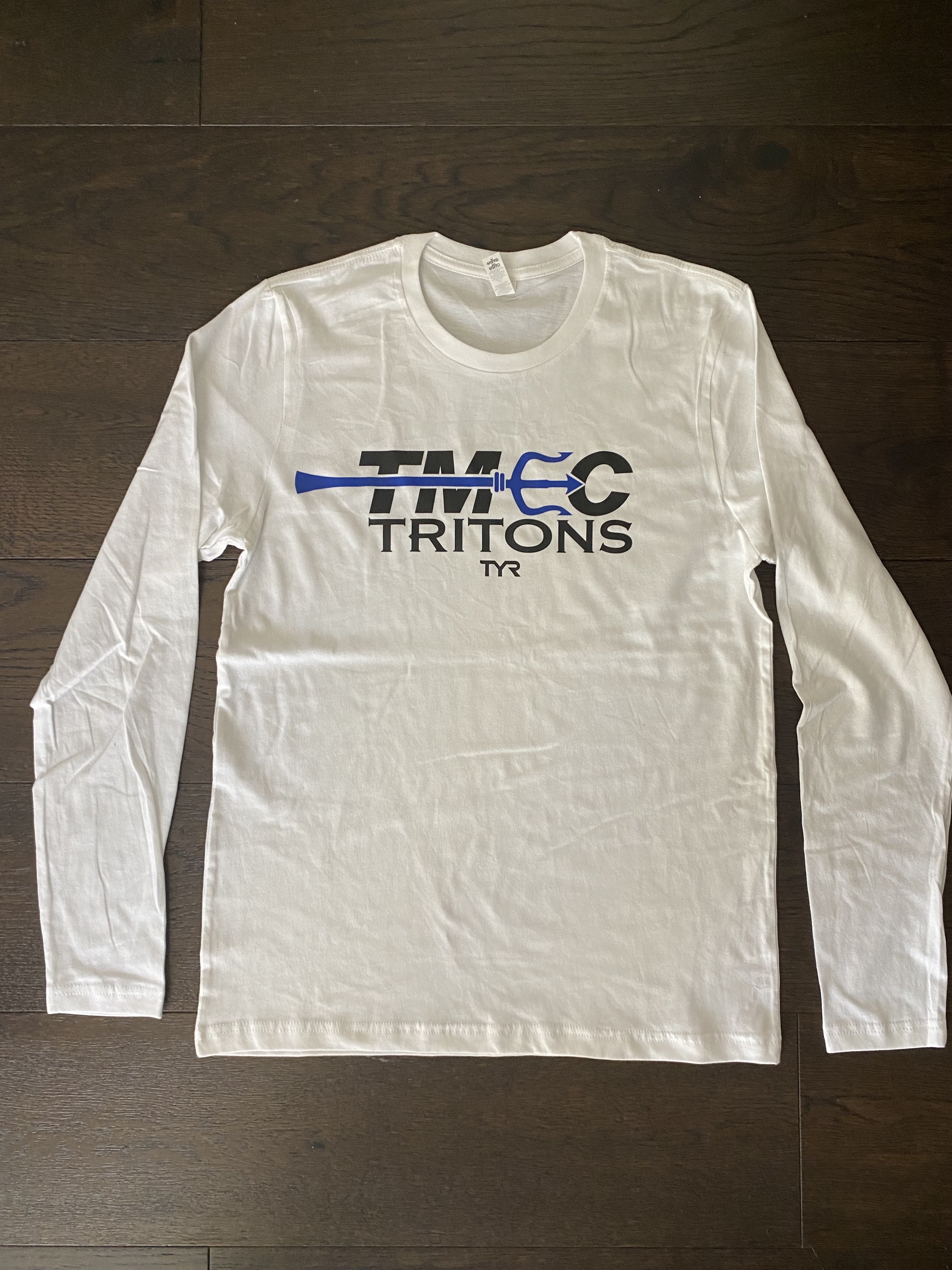 NEXT LEVEL TMEC Long Sleeve Shirt – WHITE